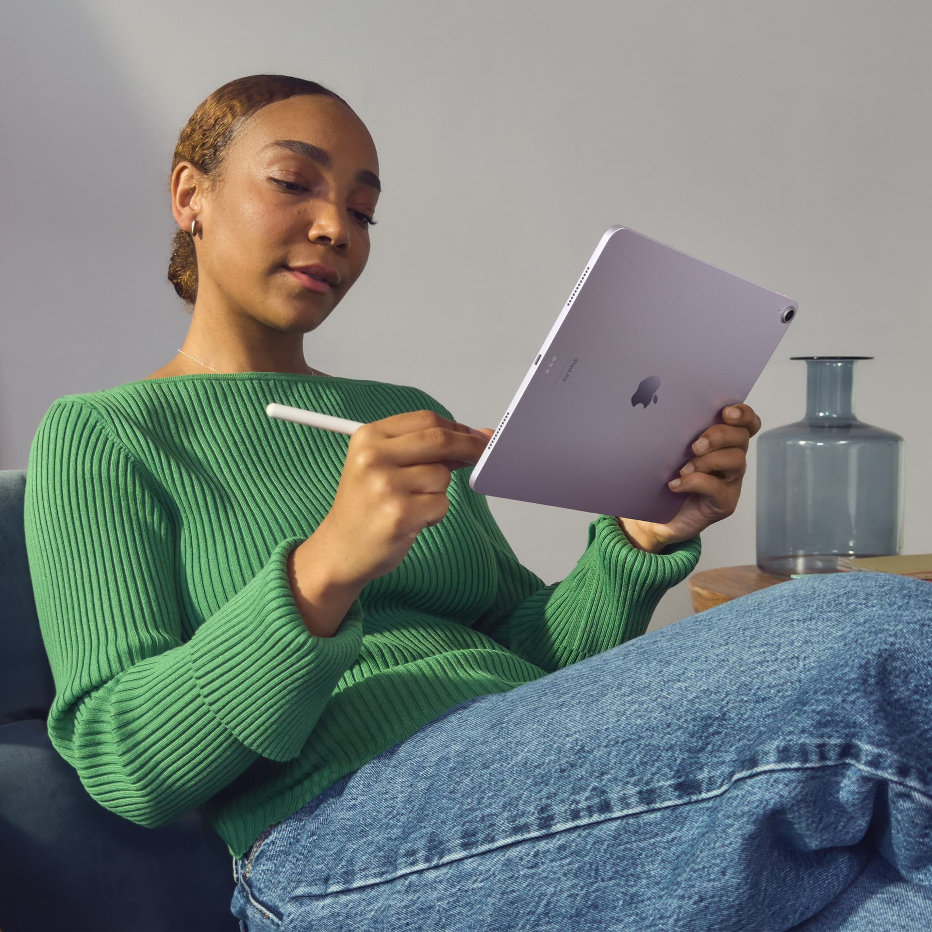 iPad Air 11 Wi-Fi 256GB Purple (2024)"MUWK3HC/A" — miniatură