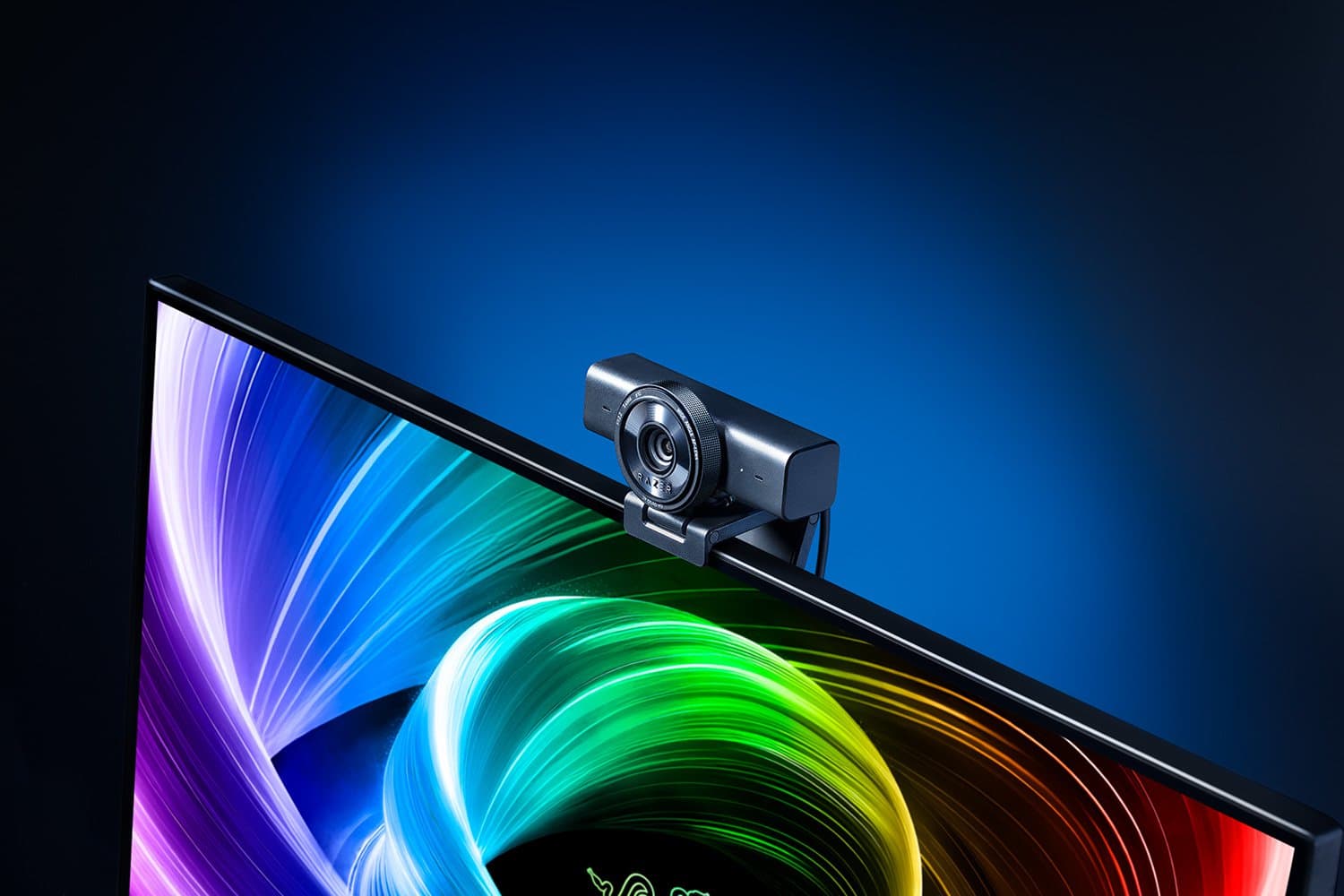 Camera Web RAZER Kiyo V2 X, rezolutie video 2K, USB 2.0, Negru — miniatură