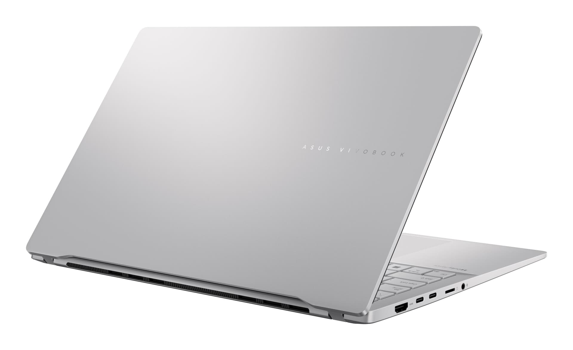 Asus|S5507QA-MA064X|NOTEBOOK|15.6 inch|3K 2880 x 1620 OLED|Snapdragon X Elite X1E 78 100|3.4 GHz|Mem 32 GB|SSD 1 TB|Wireless|Bluetootha|Li-ion|3 Celule|1xHDMI|FHD cam|Greutate 1.42 kg|WIN 11 Pro|Cool Silver"S5507QA-MA064X" — miniatură