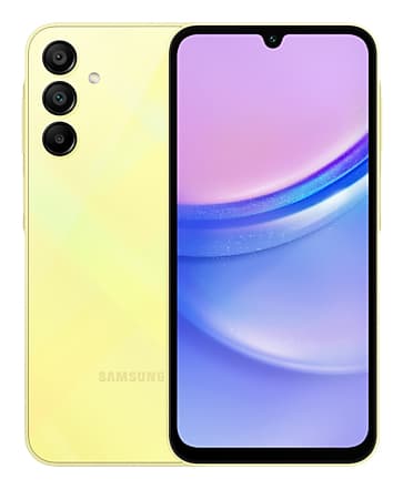 Samsung A15 6.5" 4GB 128GB DS Yellow"SM-A155FZYDEUE"