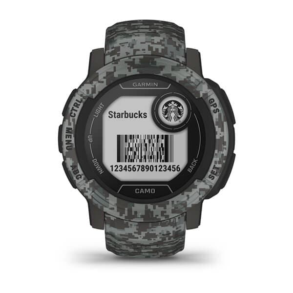 Smartwatch Garmin Instinct 2 Camo Edition Graphite Camo 176 x 176 0,9##"010-02626-03" — miniatură