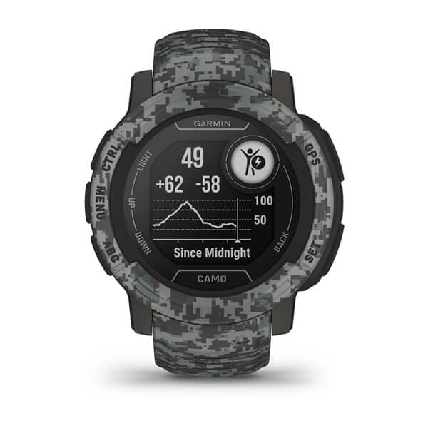 Smartwatch Garmin Instinct 2 Camo Edition Graphite Camo 176 x 176 0,9##"010-02626-03" — miniatură