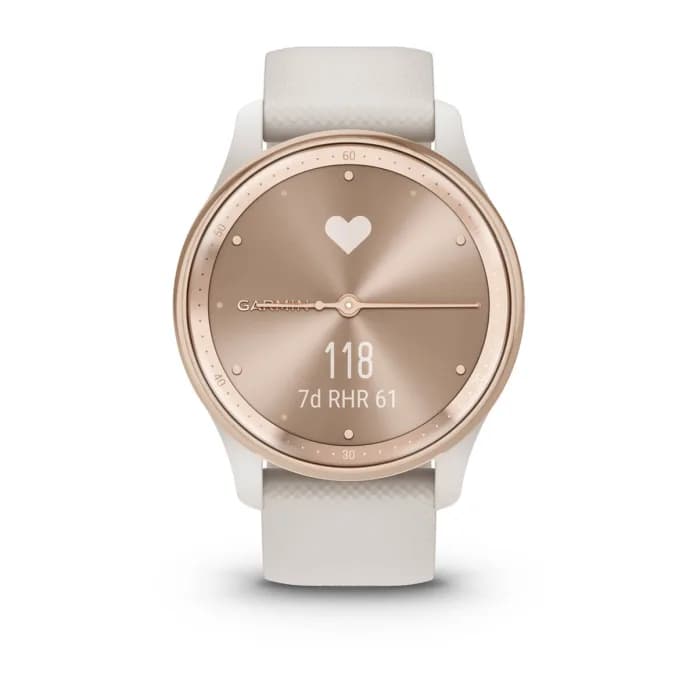 Smartwatch Vivomove Trend, LCD, 40mm, Hybrid, 254x346px, Touchscreen, GPS (satellite), Roz"010-02665-01" — miniatură