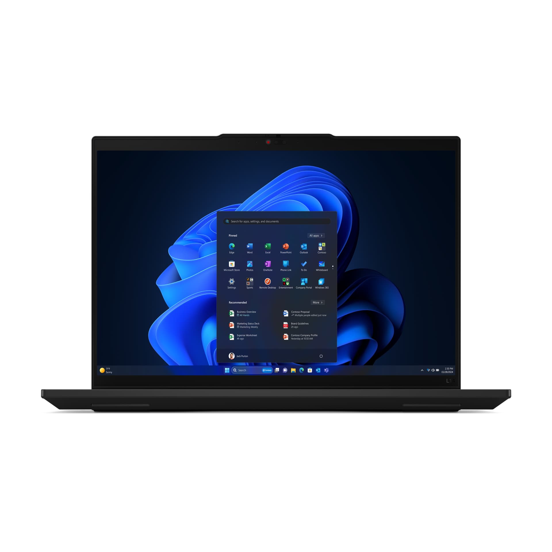 L14 G5 AMD R5PRO-7535U 32 1Ts 3YO W11"21L50018RI" — miniatură