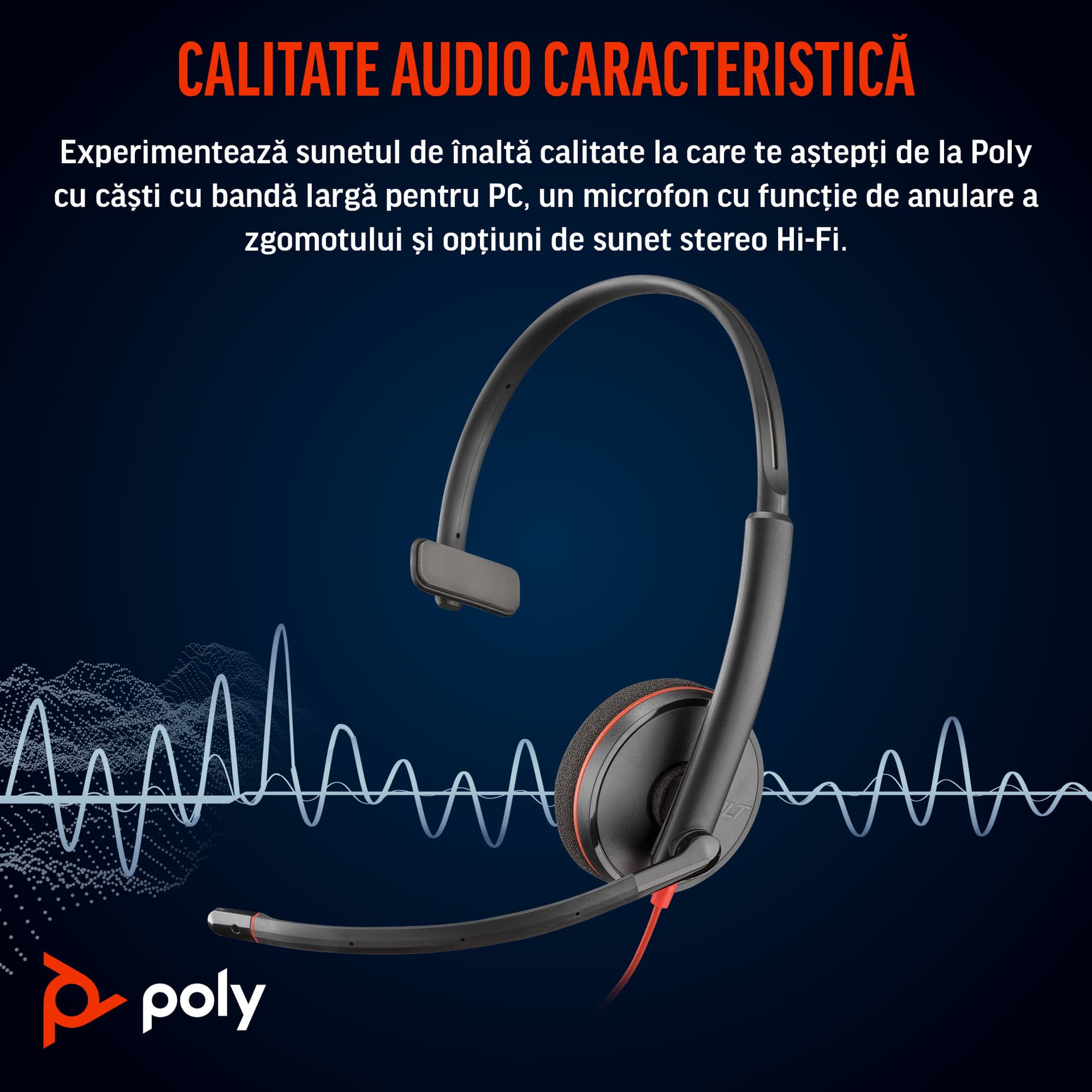 Poly BW 3210 USB-C HS +USB-C/A (Bulk)"8X214A6" — miniatură