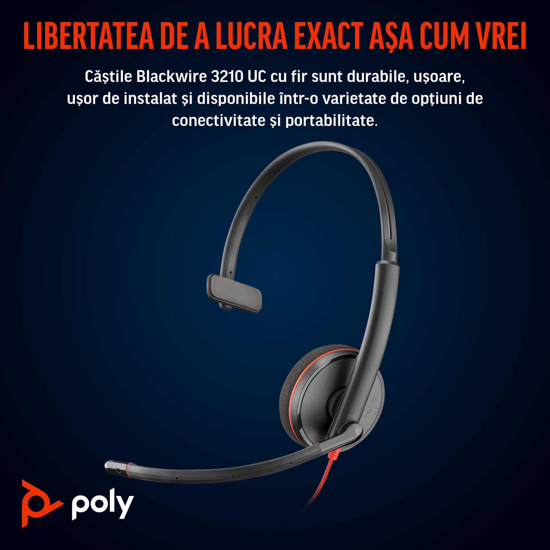 Poly BW 3210 USB-C HS +USB-C/A (Bulk)"8X214A6" — miniatură