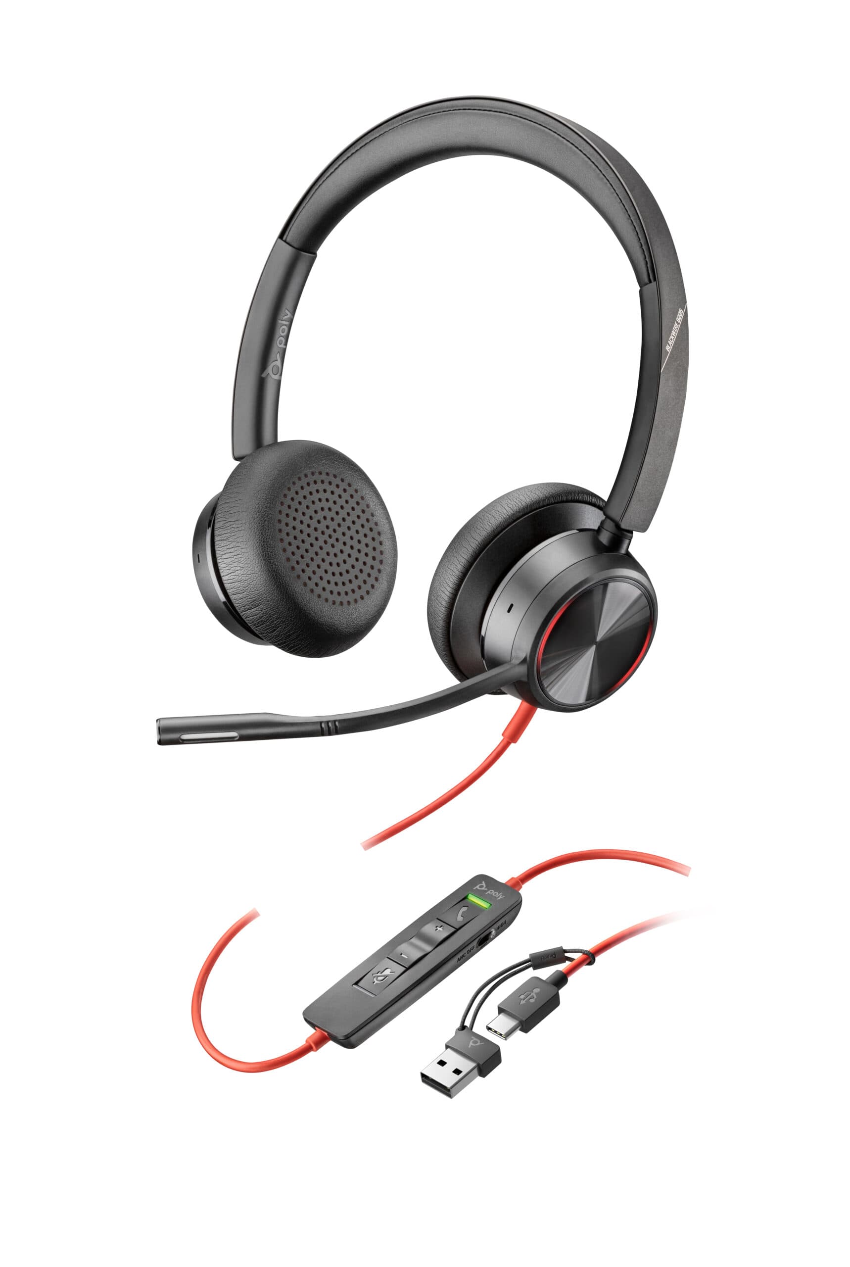 Poly BW 8225 Stereo USB-C HS +USB-C/A"8X223AA"
