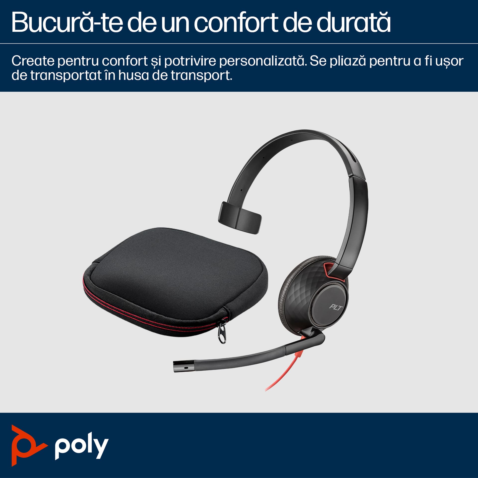 Poly BW 5210 USB-C HS +3.5mmP +USB-C/A"8X230AA" — miniatură
