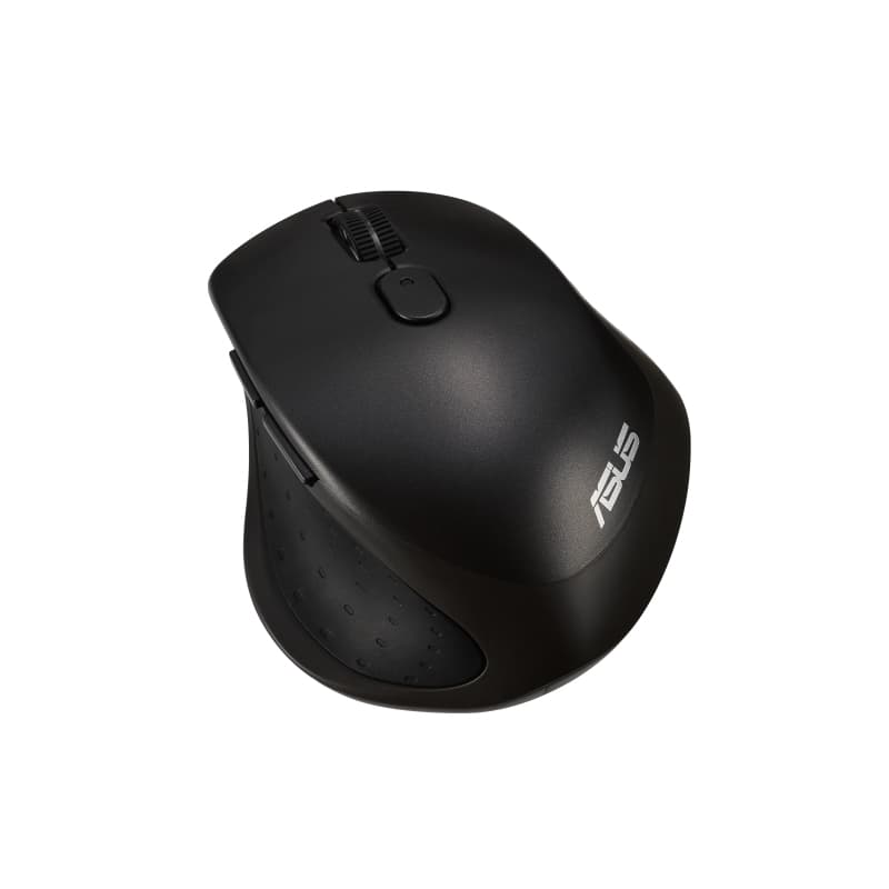 ASUS Optical Mouse MW203 Wireless + Bluetooth 2.4GHz 1000/1600/2400dpi silent ergonomical for right hand Black Damaged Box (P)"90XB06C0-BMU000-TUO" — miniatură