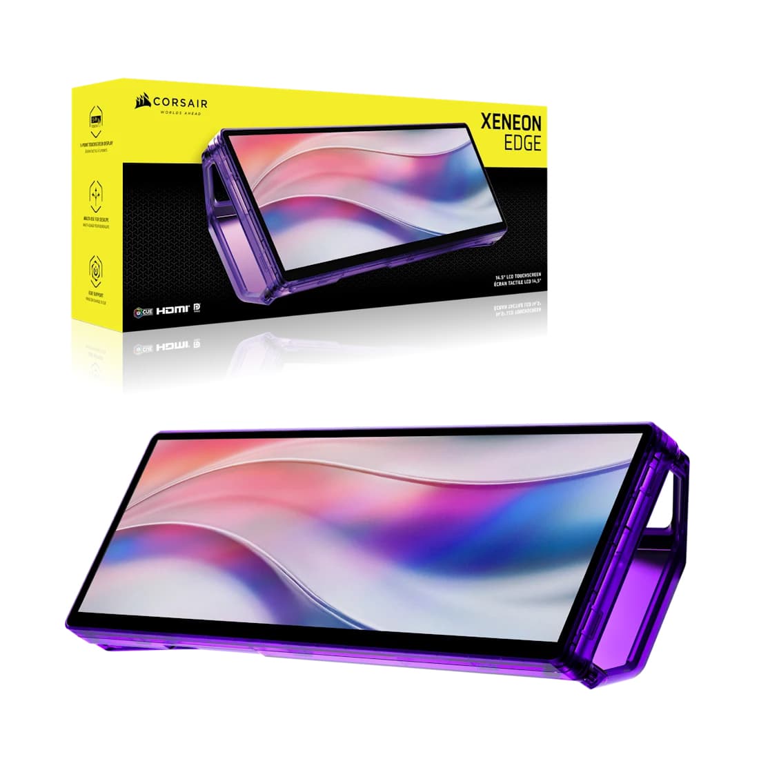 Corsair Xeneon Edge 14.5 CD Atomic Purple — miniatură