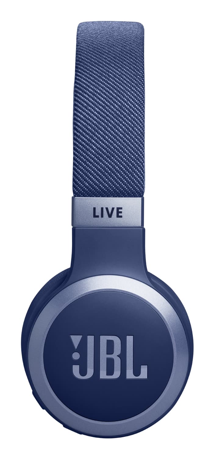 Casti audio wireless on-ear LIVE 670NC, True Adaptive NC, Bluetooth, Multi-Point, Albastru"JBLLIVE670NCBLU" — miniatură