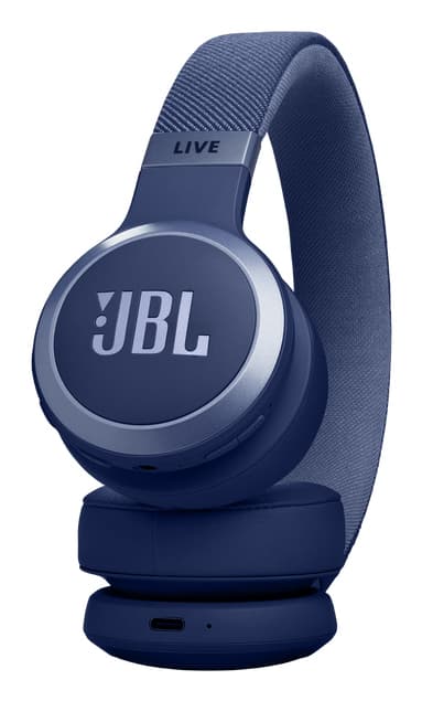 Casti audio wireless on-ear LIVE 670NC, True Adaptive NC, Bluetooth, Multi-Point, Albastru"JBLLIVE670NCBLU" — miniatură