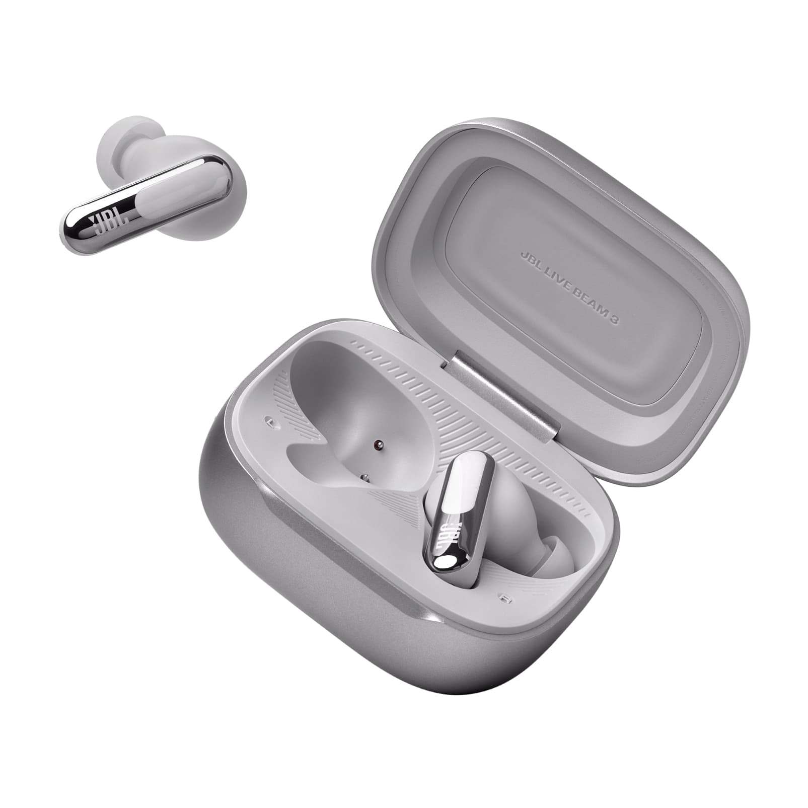 Live Beam 3, Autonomie 12 ore, Bluetooth 5.3, Argintiu"JBLLIVEBEAM3SIL" — miniatură