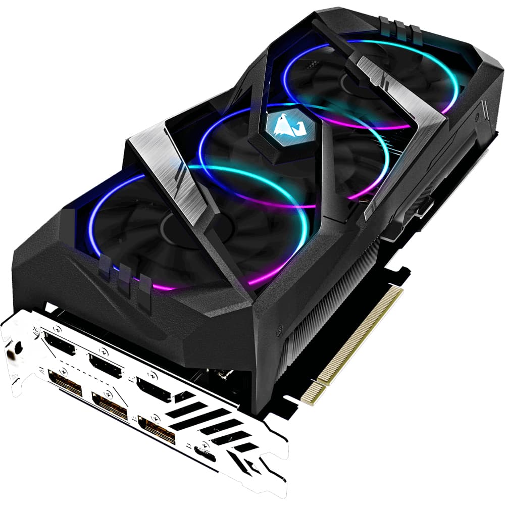 GIGABYTE AORUS GeForce RTX 2070 SUPER 8GB 256Bit 3xDP 3xHDMI DS STOCK REFURBISHED (P)"TPN - GV-N207SAORUS-8GC" — miniatură