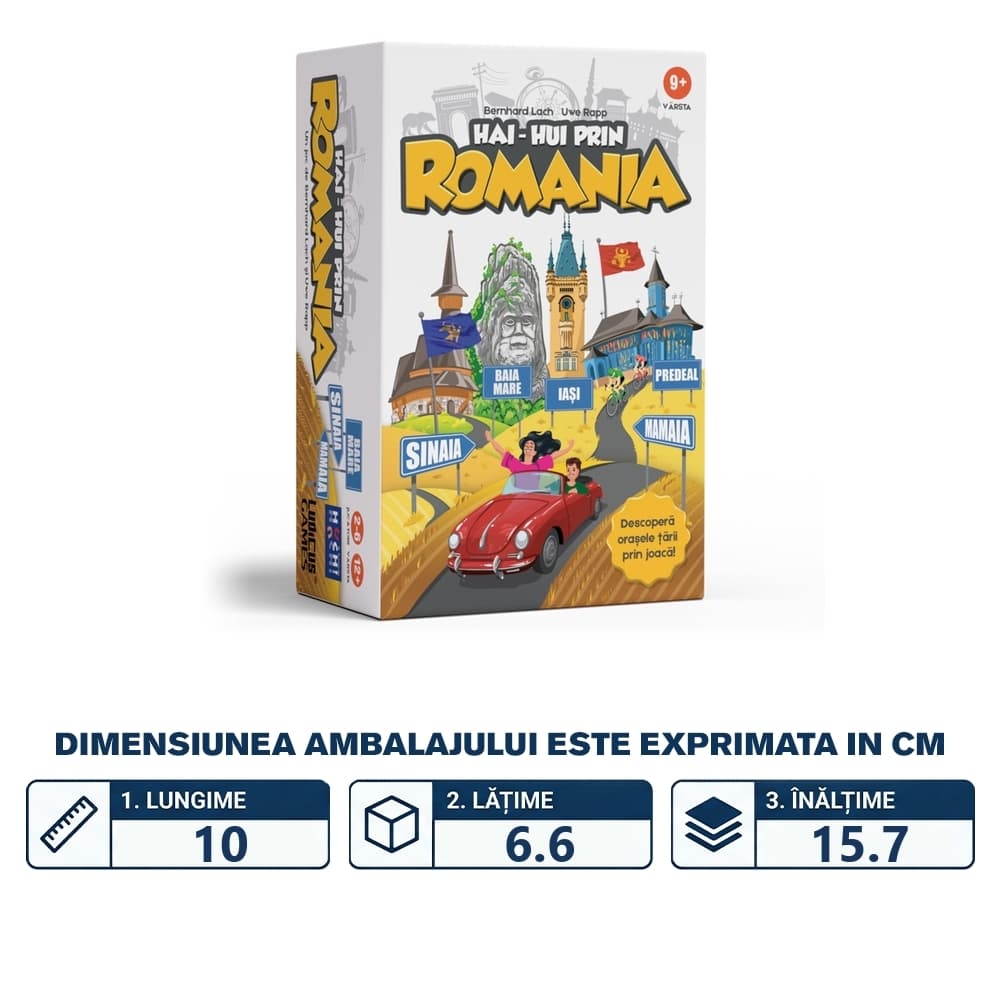 Joc educativ, Hai Hui prin Romania - HUCH — miniatură
