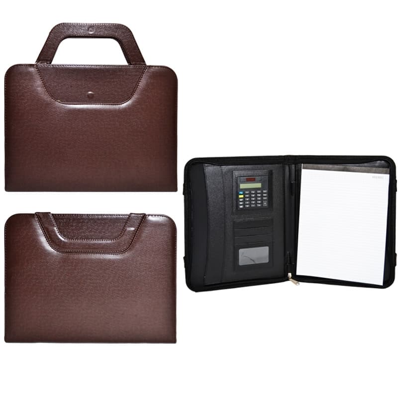 Mapa PVC organizer cu manere si calculator — miniatură