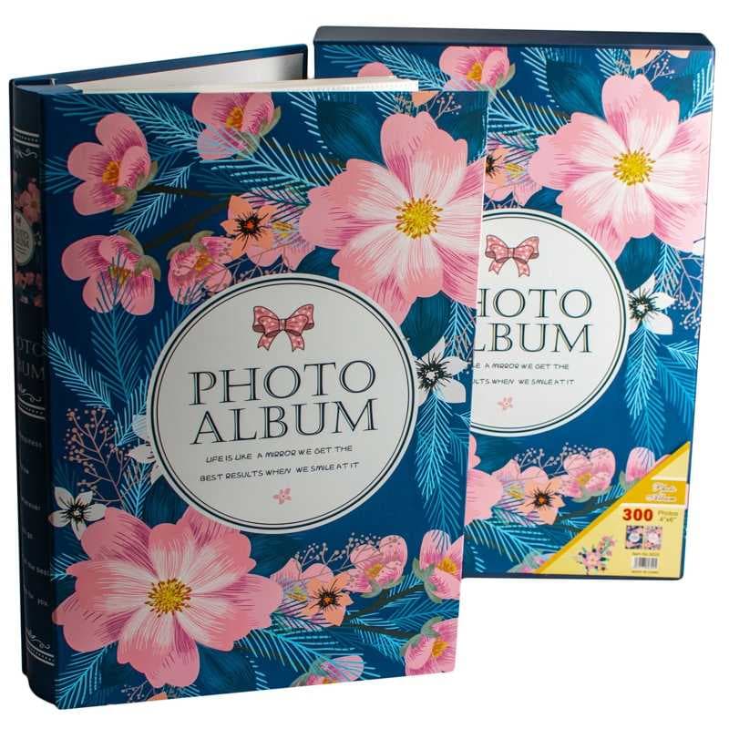 Album foto, 300 poze, 23x34 cm, Flori — miniatură