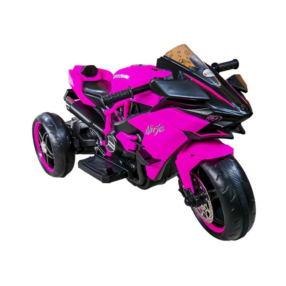 Motocicleta cu acumulator, 2 motoare, 12V, 4A — miniatură
