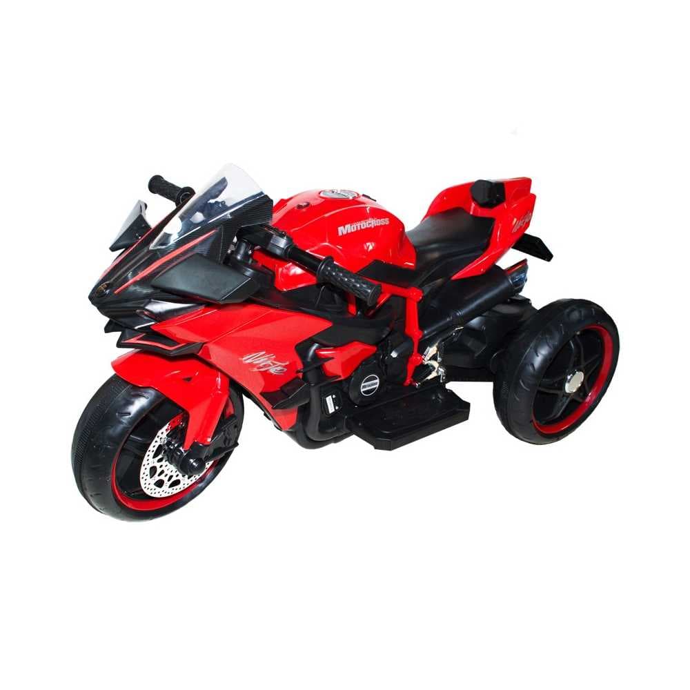 Motocicleta cu acumulator, 2 motoare, 12V, 4A — miniatură