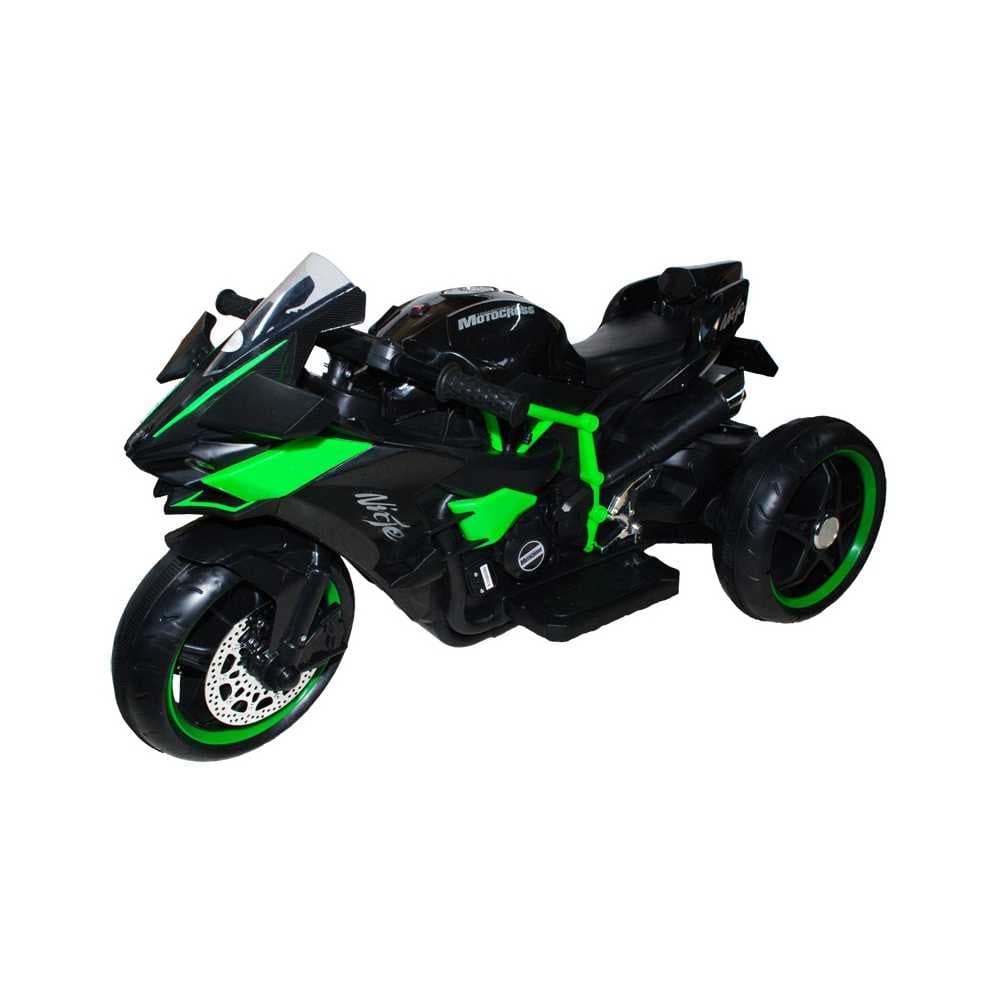 Motocicleta cu acumulator, 2 motoare, 12V, 4A — miniatură