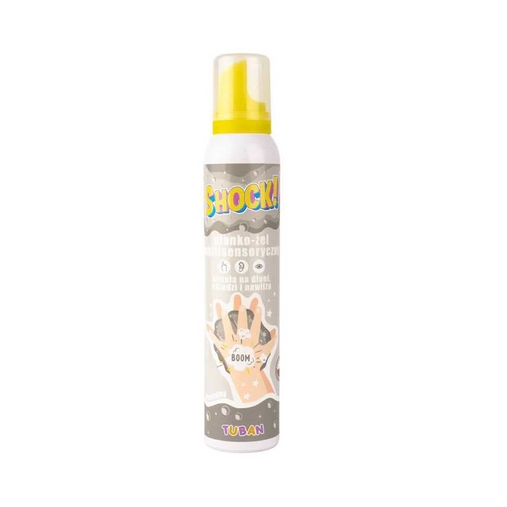 Gel spumant multisenzorial, SHOCK!, 200ml - Neutru - TUBAN