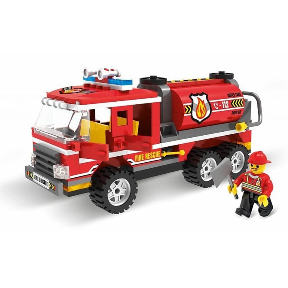 Blocki My Fire Brigade, Cisterna pompieri, 213 piese — miniatură