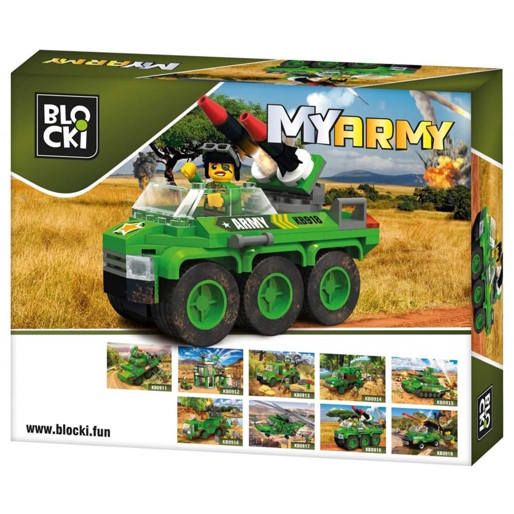 Blocki My Army, Masina armata — miniatură
