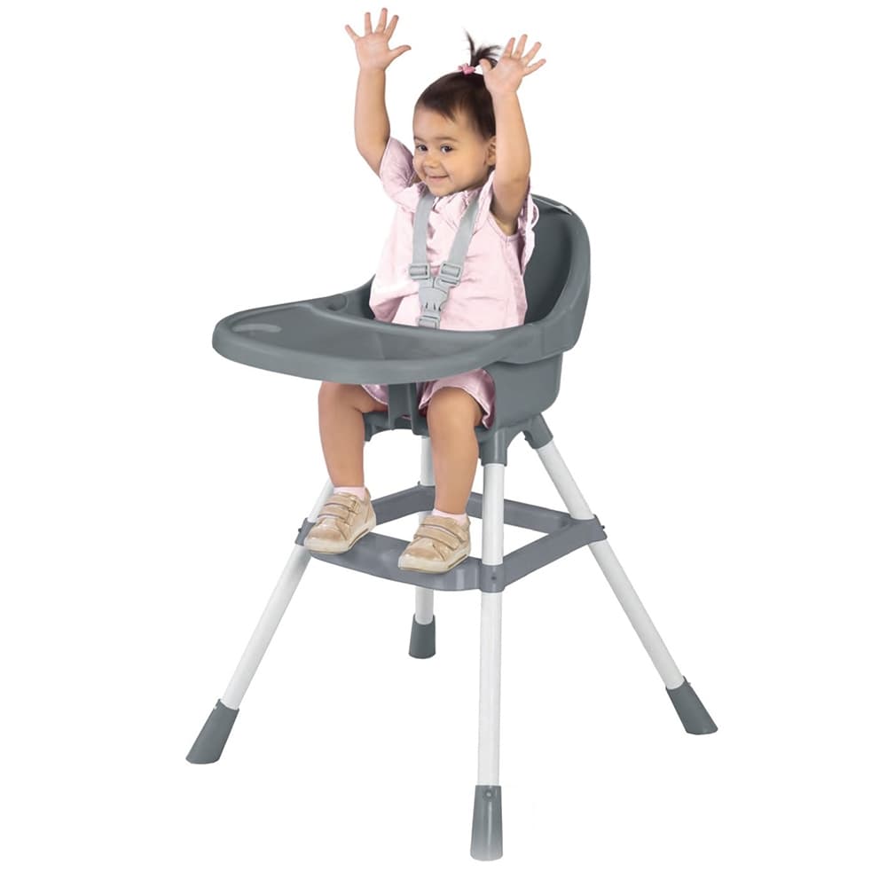 Scaunel cu masuta pt.bebe, alb, 90x70x60cm - Dolu — miniatură
