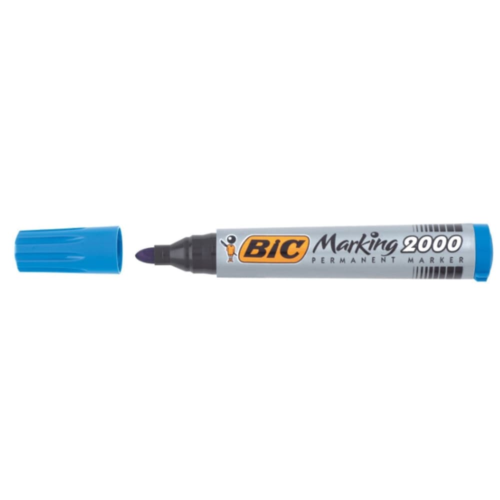 Marker permanent 2000 albastru 12/cutie - BIC — miniatură