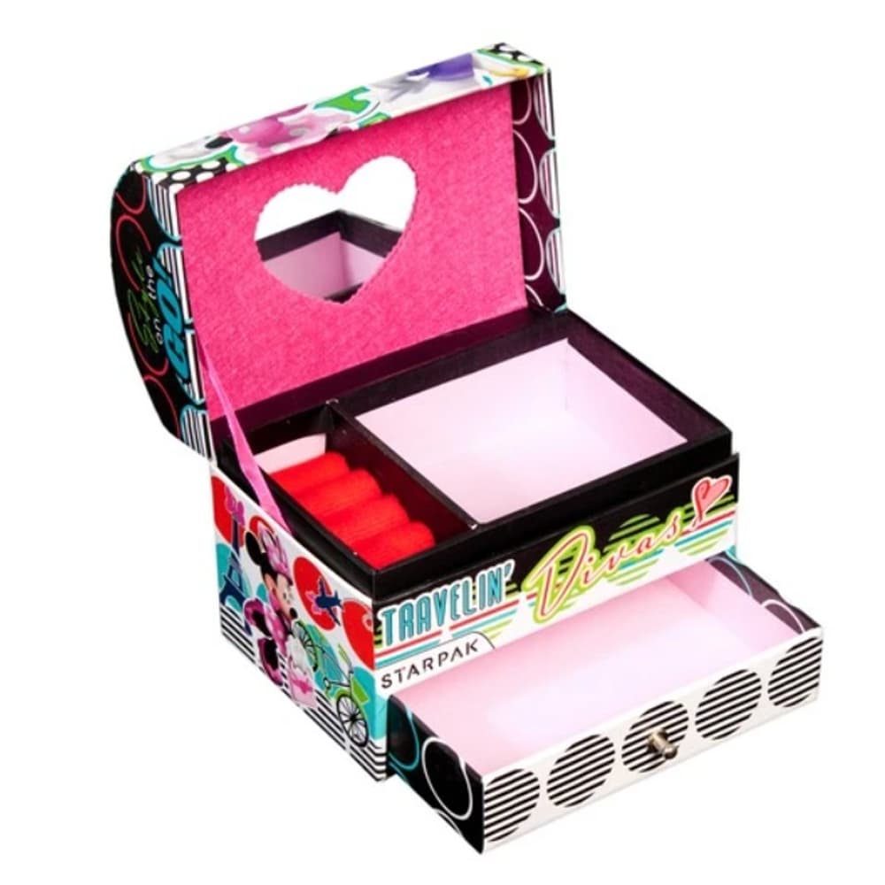 Cutie bijuterii, din carton, 13x9x12cm - STARPAK — miniatură
