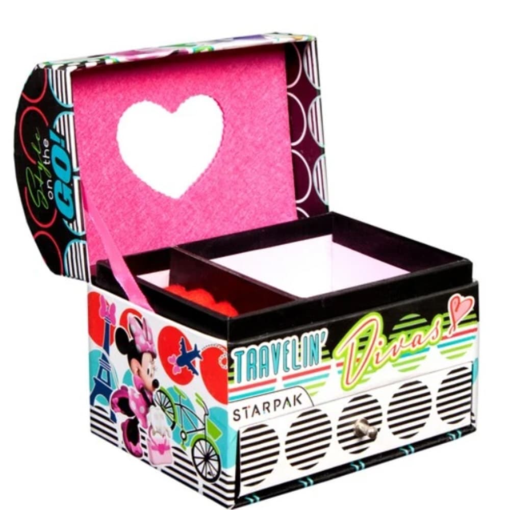 Cutie bijuterii, din carton, 13x9x12cm - STARPAK — miniatură