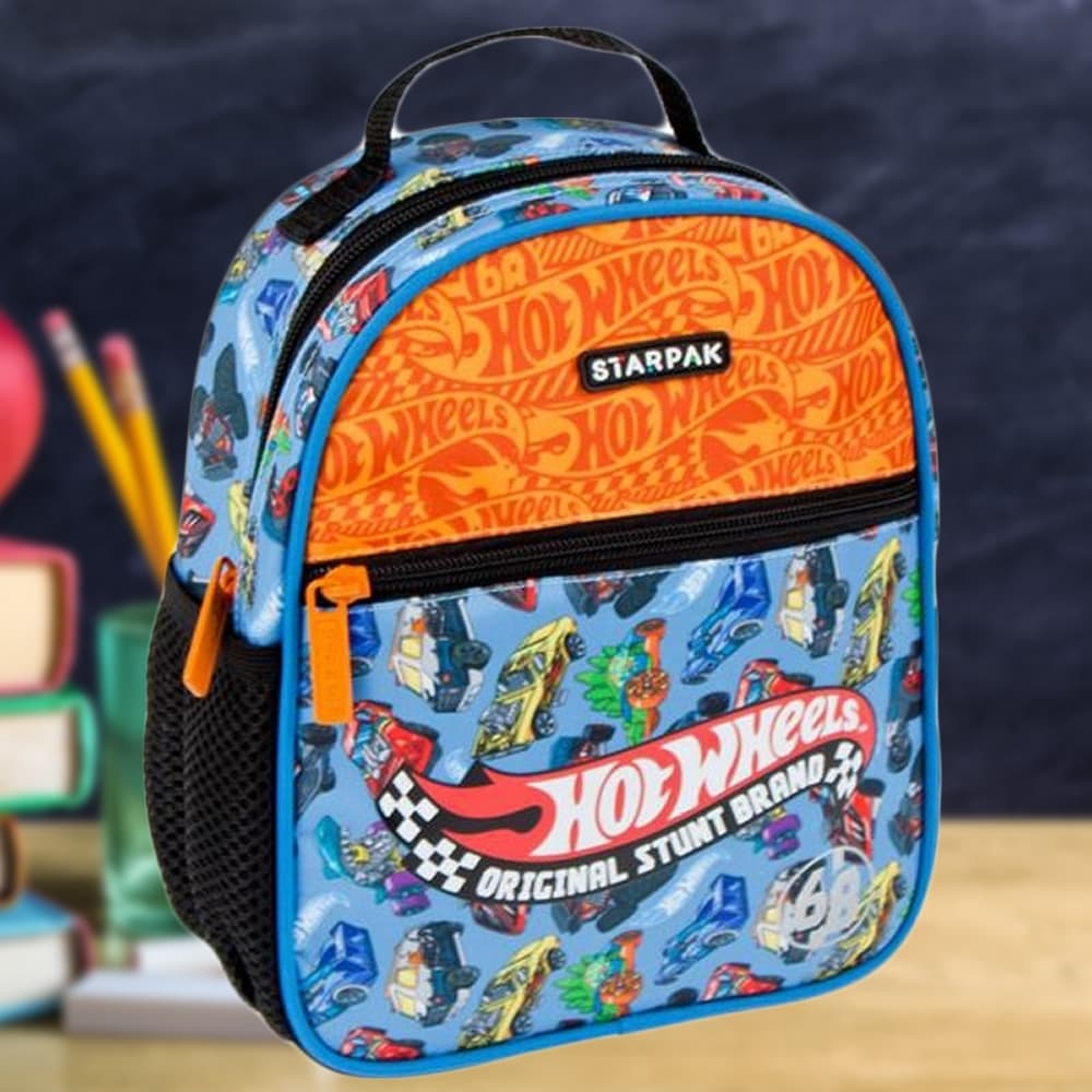 Ghiozdan gradinita Hot Wheels, 24x20x9cm - STARPAK — miniatură
