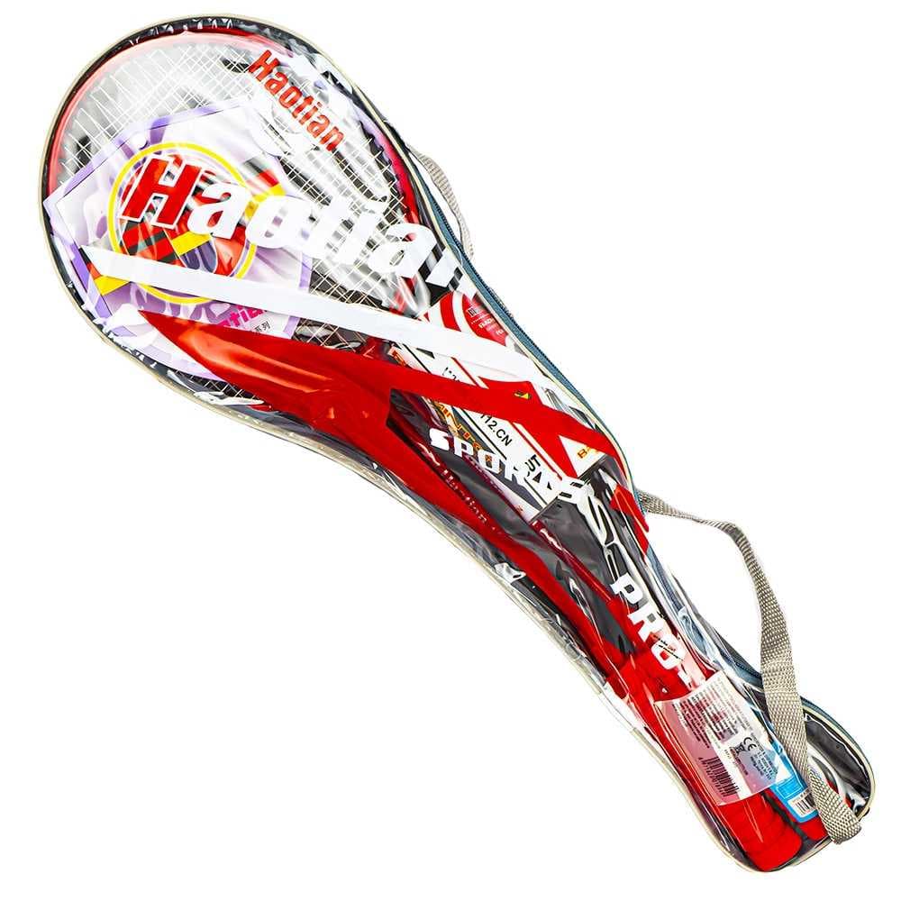 Palete badminton cu husa si fluturasi — miniatură