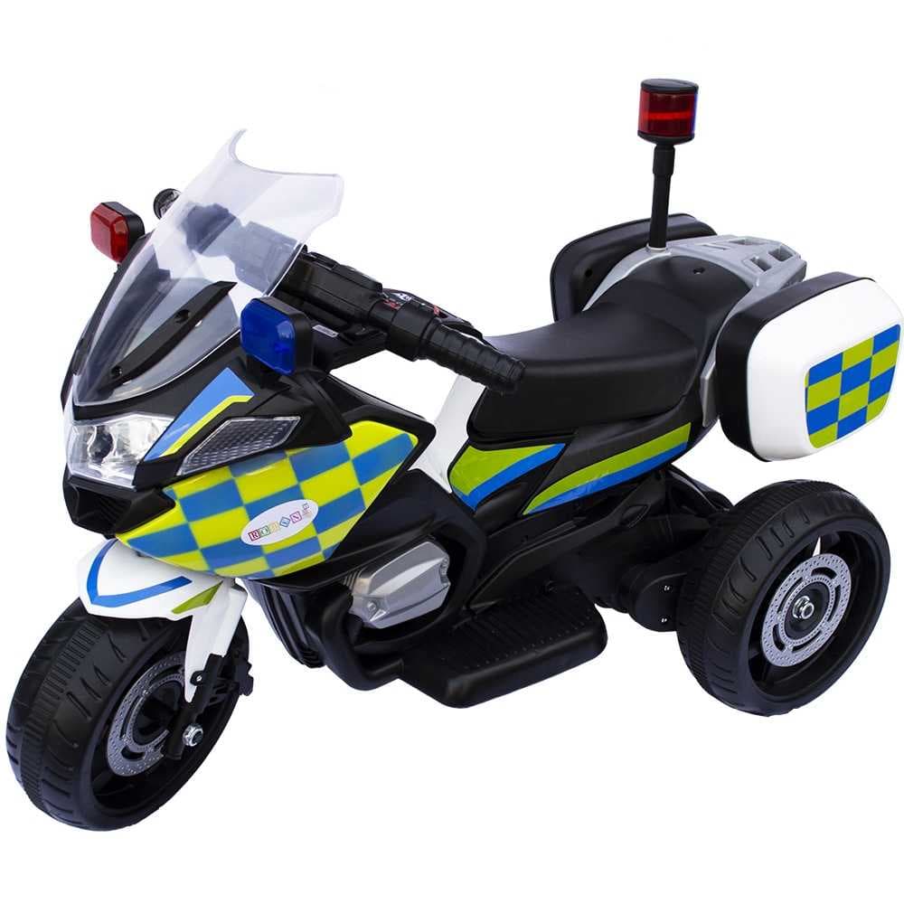 Motocicleta cu acumulator, Politie, 1 motor, 6V, 4A