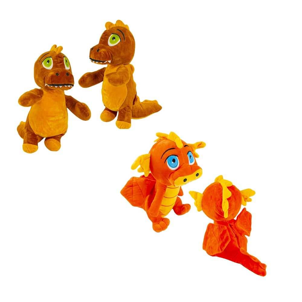 Dragon din plus, diverse modele, 35 cm