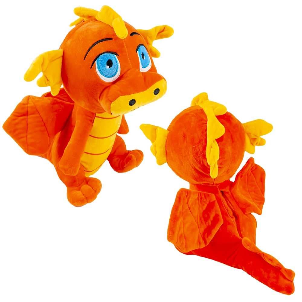 Dragon din plus, diverse modele, 35 cm — miniatură