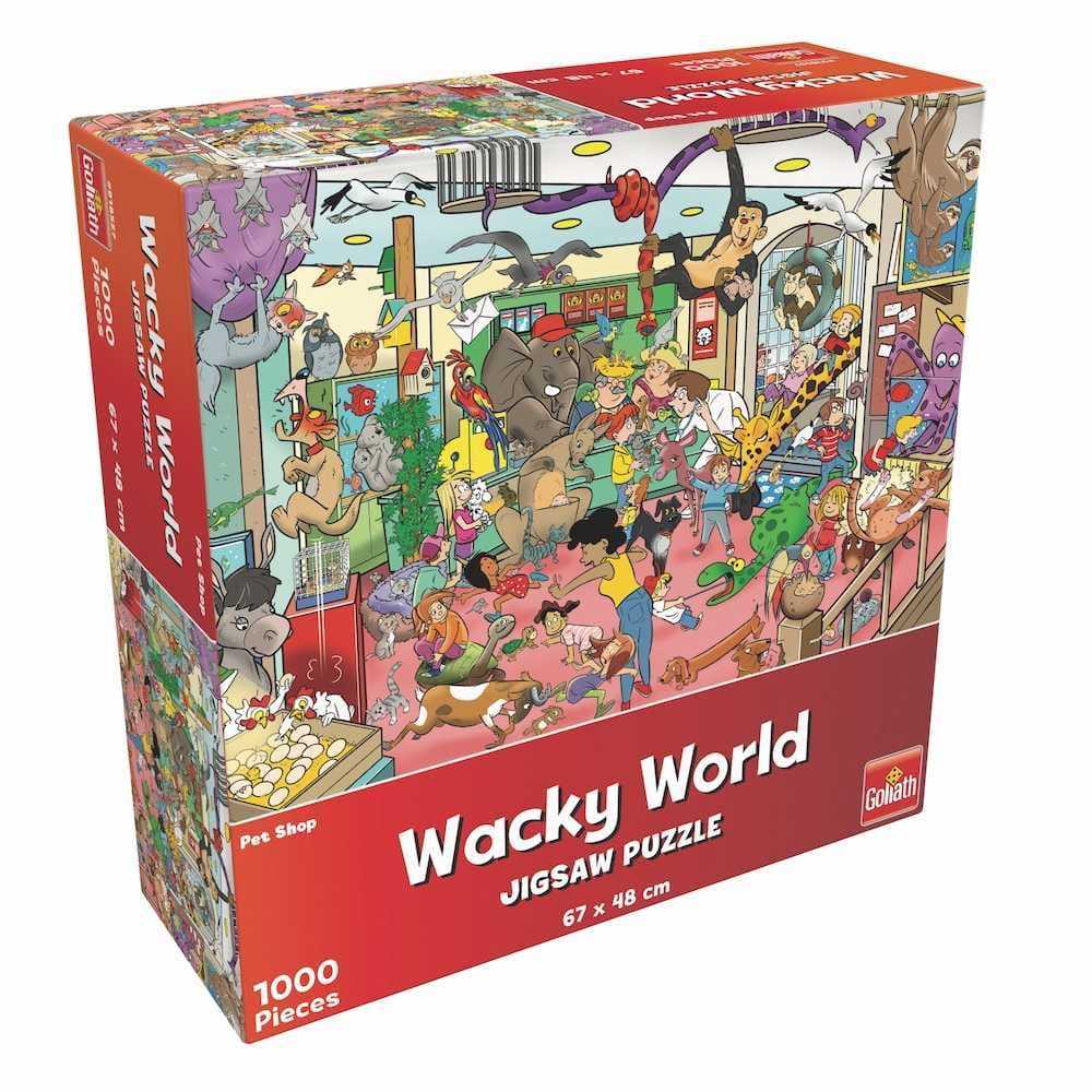 Puzzle Cauta si Gaseste - Pet shop, 1000 piese — miniatură