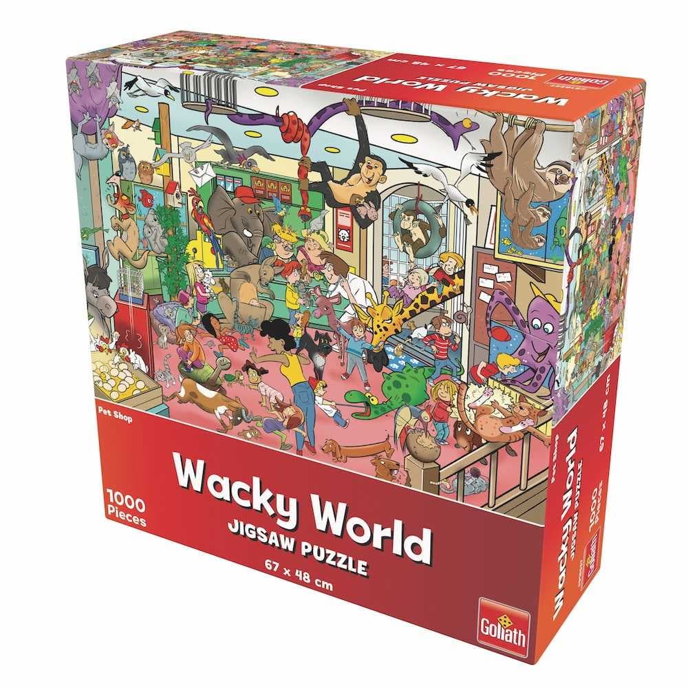 Puzzle Cauta si Gaseste - Pet shop, 1000 piese — miniatură