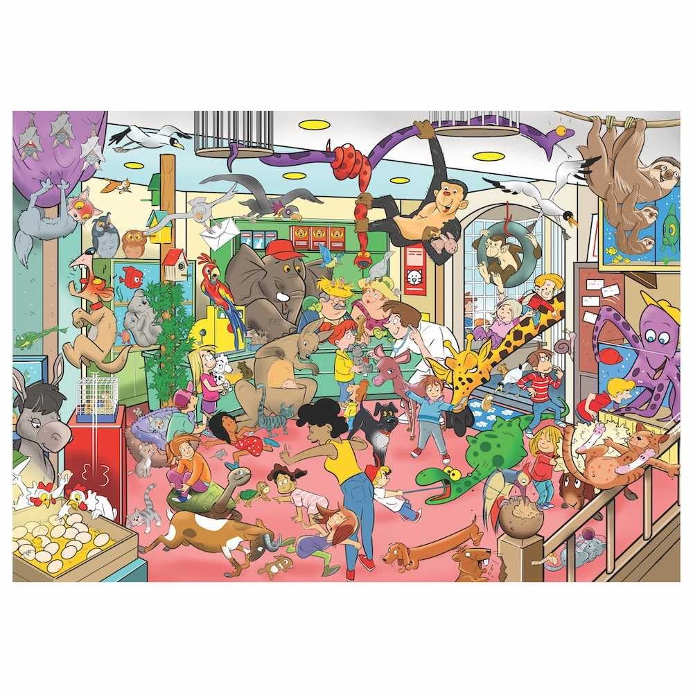 Puzzle Cauta si Gaseste - Pet shop, 1000 piese — miniatură