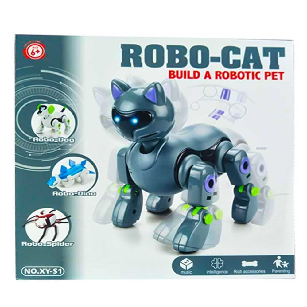 Robot pisica cu baterii — miniatură