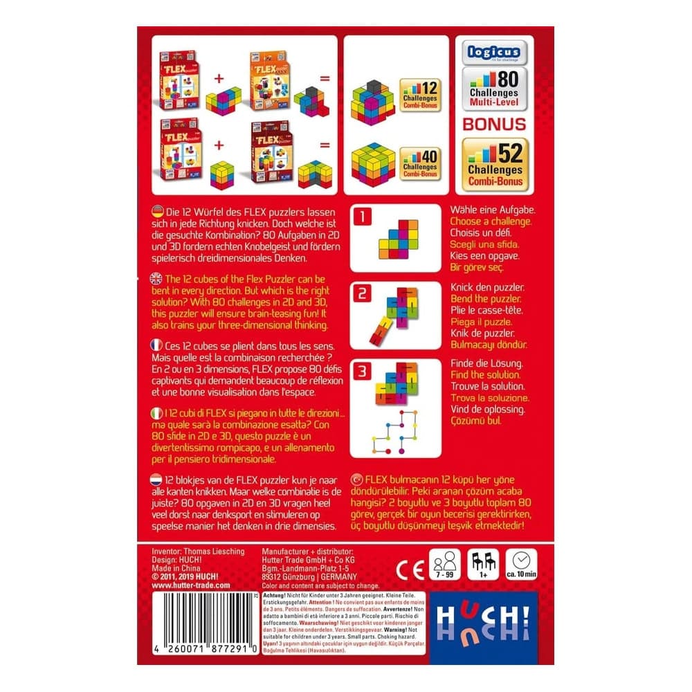 Puzzle mecanic Huch - Flex Puzzler — miniatură