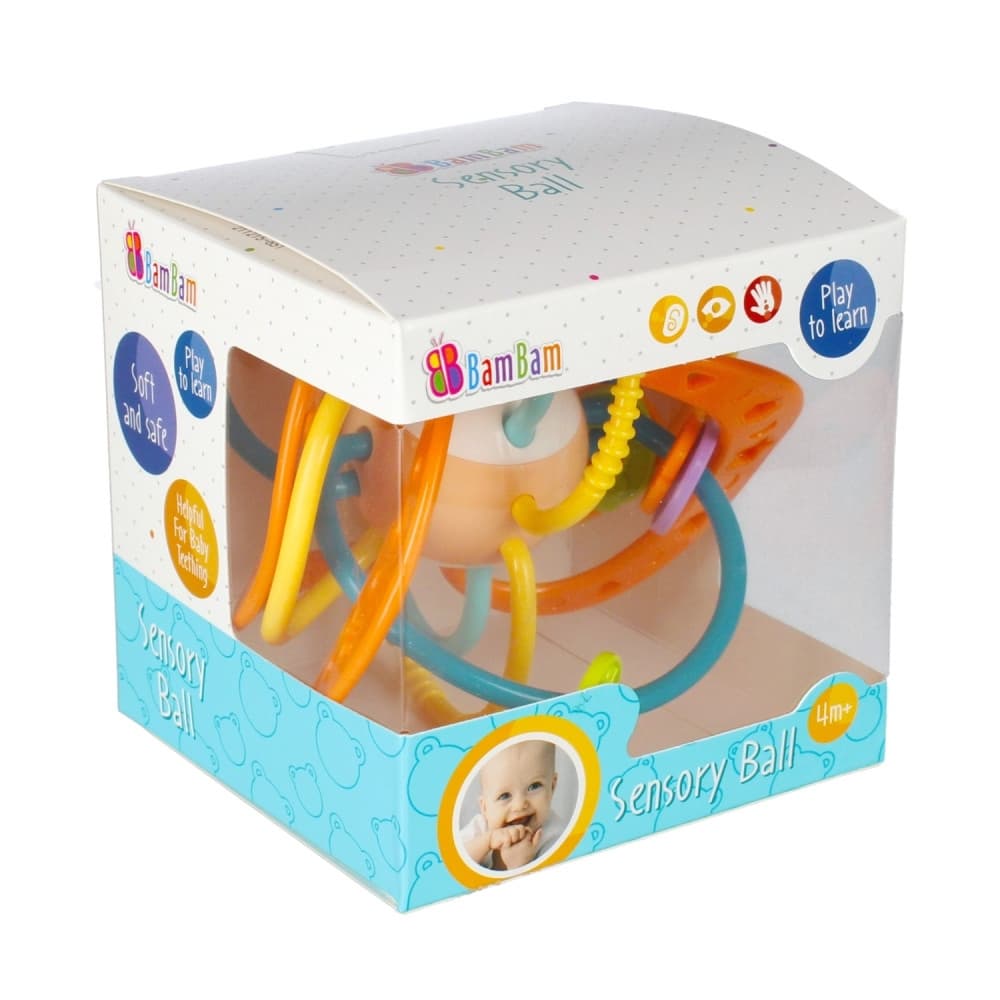 Jucarie senzoriala pentru bebelusi - BAMBAM — miniatură