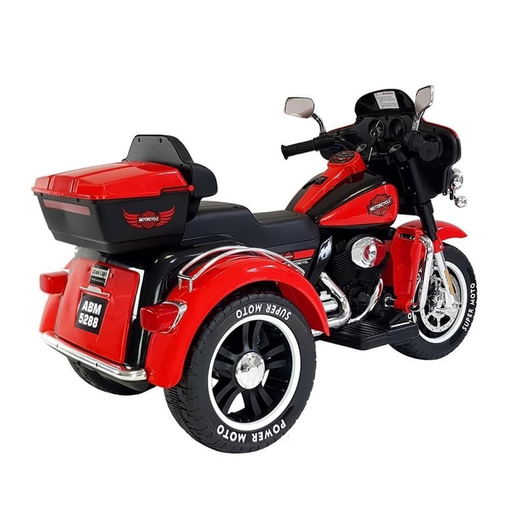 Motocicleta cu acumulator, 2 motoare, 12V, 4A — miniatură