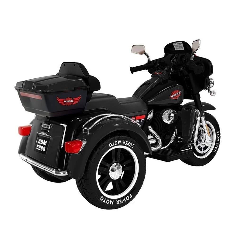 Motocicleta cu acumulator, 2 motoare, 12V, 4A — miniatură