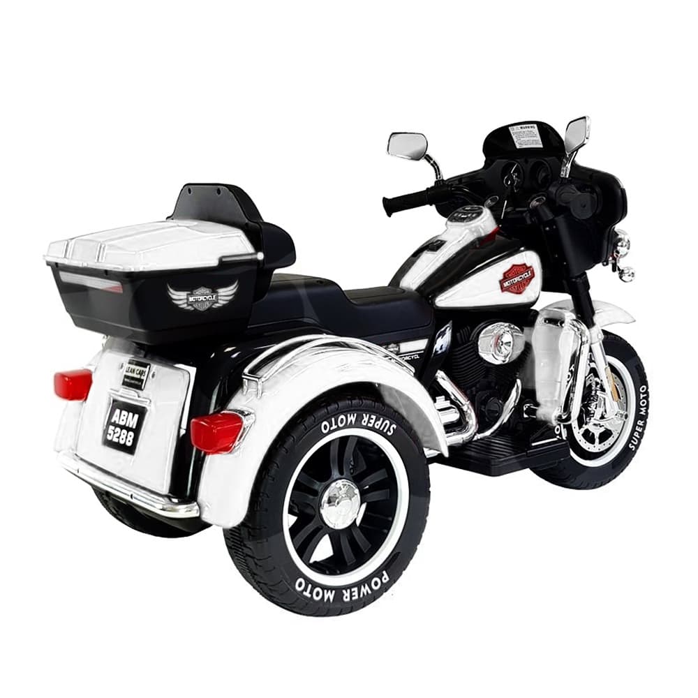 Motocicleta cu acumulator, 2 motoare, 12V, 4A — miniatură