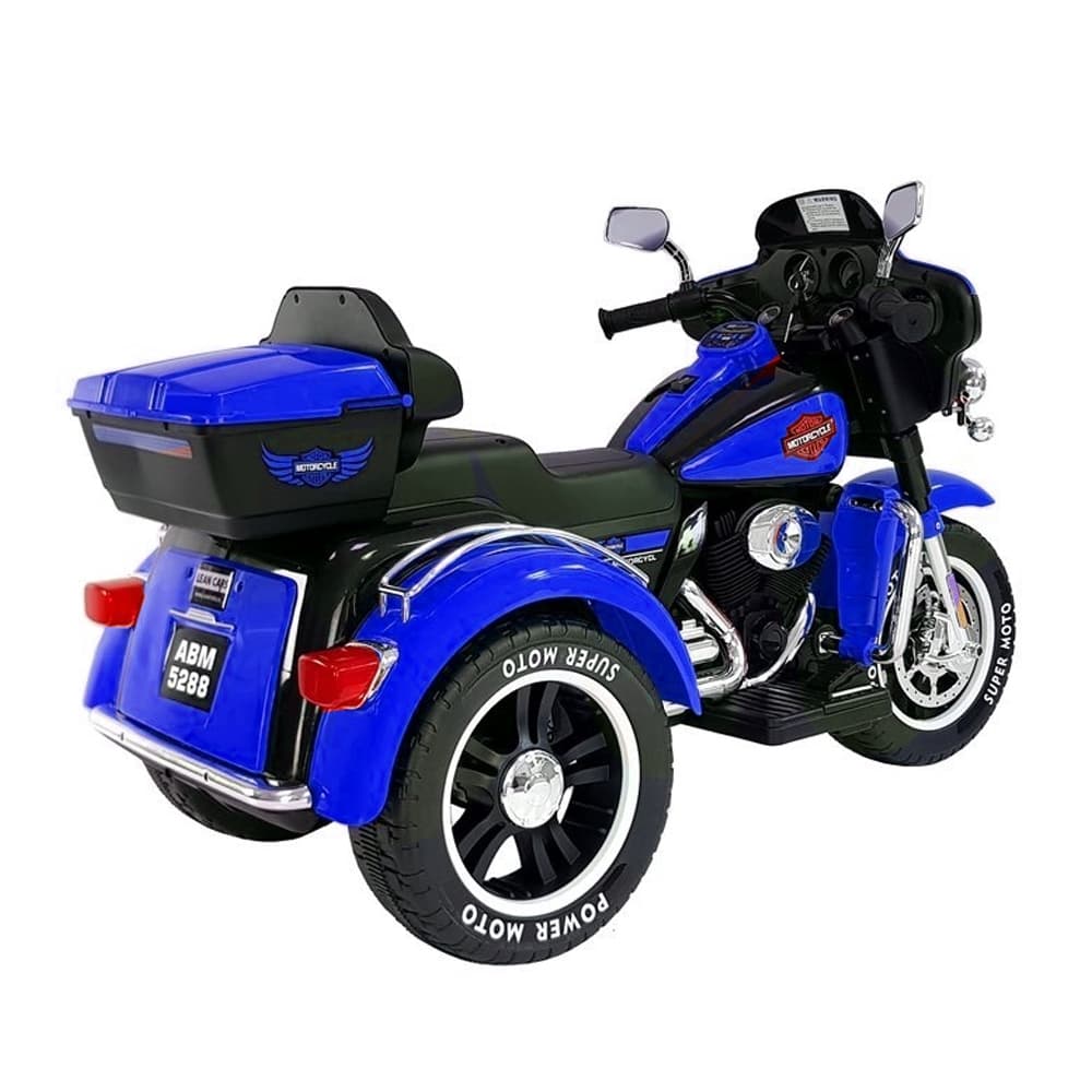 Motocicleta cu acumulator, 2 motoare, 12V, 4A — miniatură