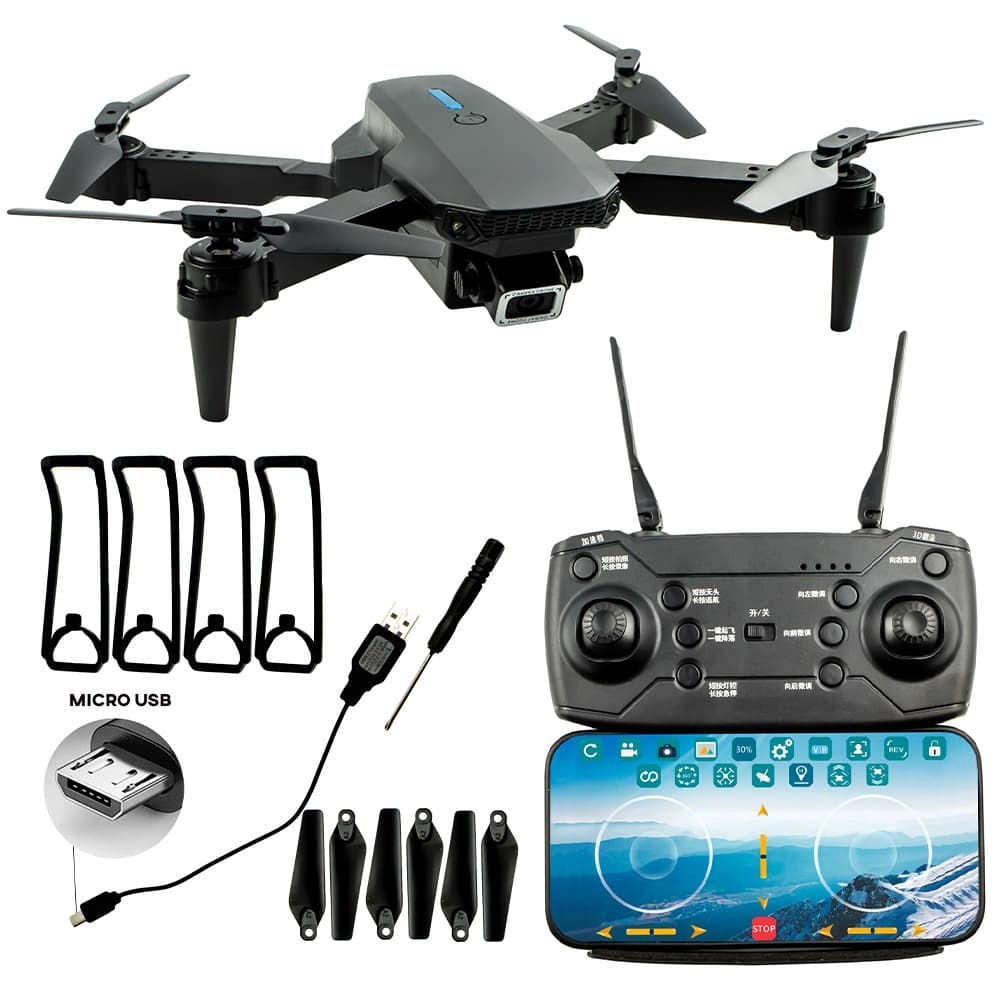 Drona RC, camera
