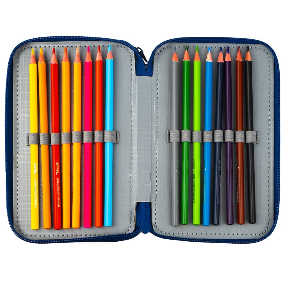 Penar echipat, 3 fermoare, 39 piese, KITTY - S-COOL — miniatură