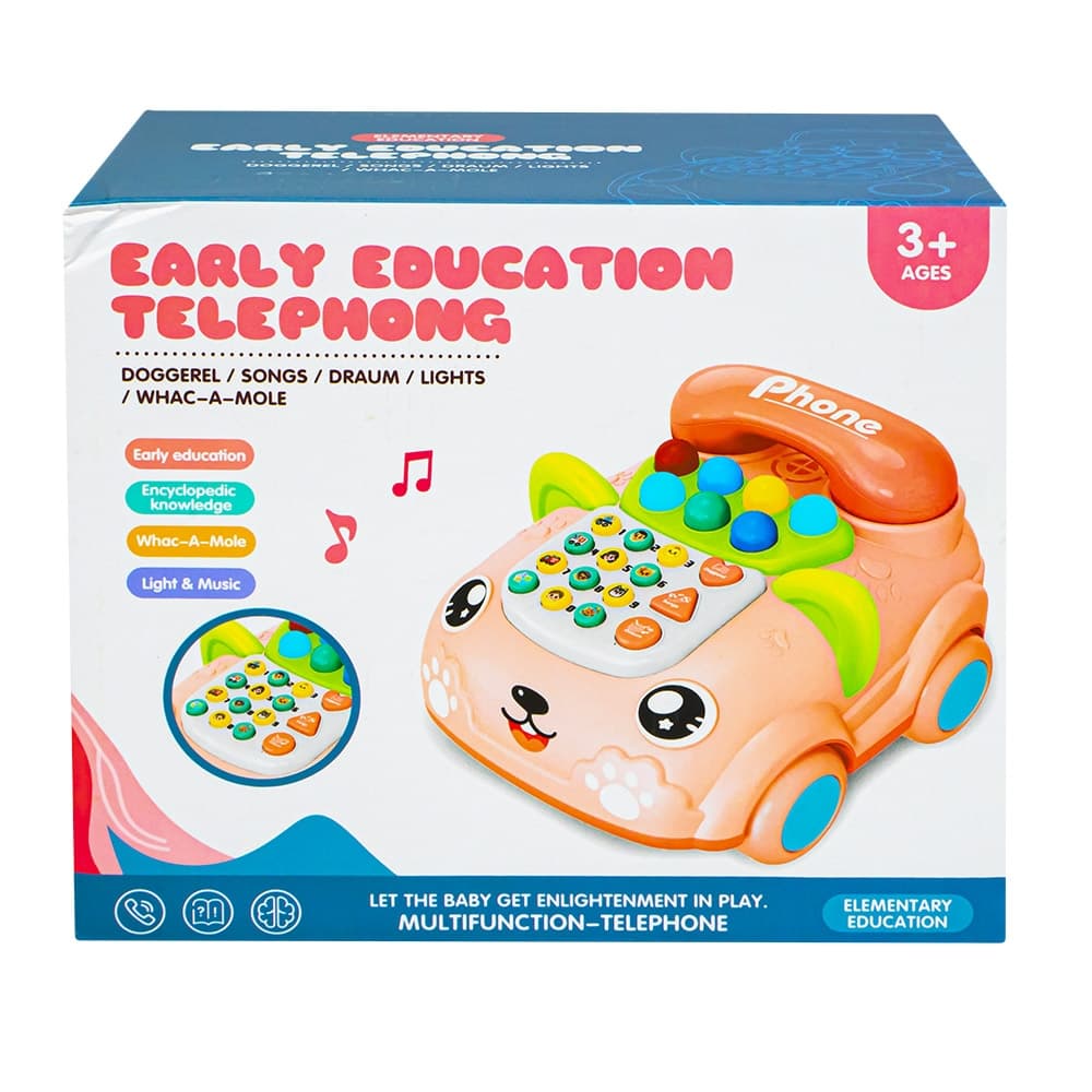 Telefon, pentru bebelusi, cu baterii — miniatură