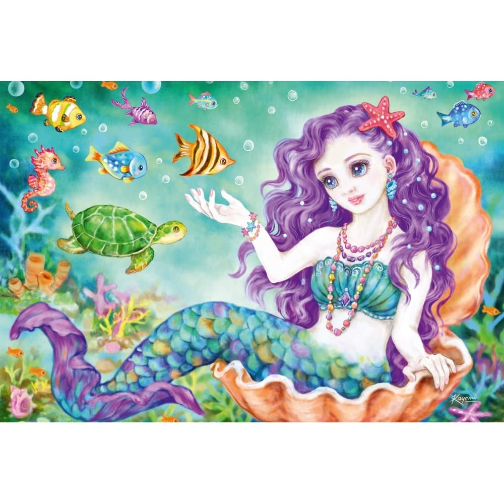 Puzzle Schmidt, Printesa, zana si sirena, 3x48 piese — miniatură